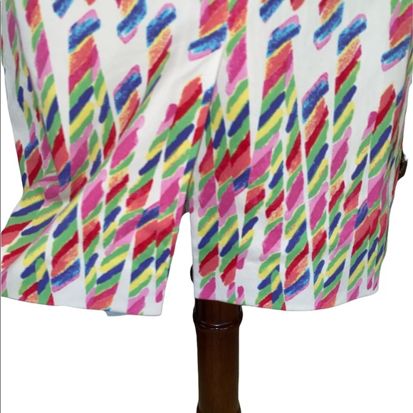 AGNONA Italy Vibrant Abstract Brushstroke Print Pencil Midi Skirt - 8 - 44 - EUC - Picture 8 of 15